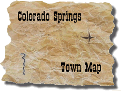 Colorado Springs Town Map
